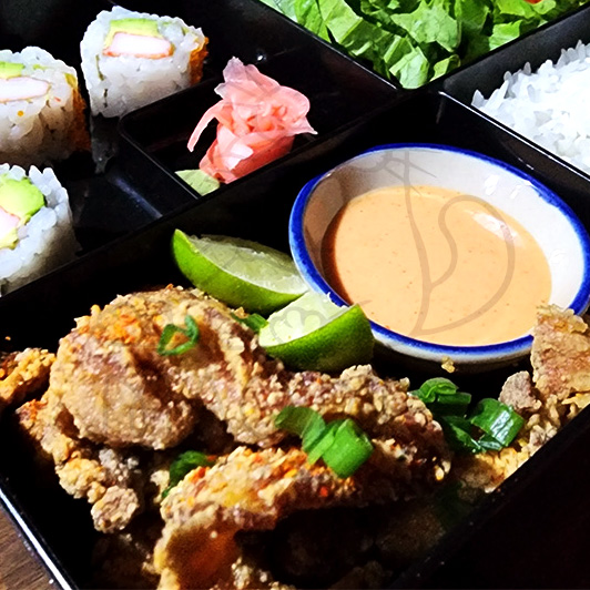 Kara-Age Bento